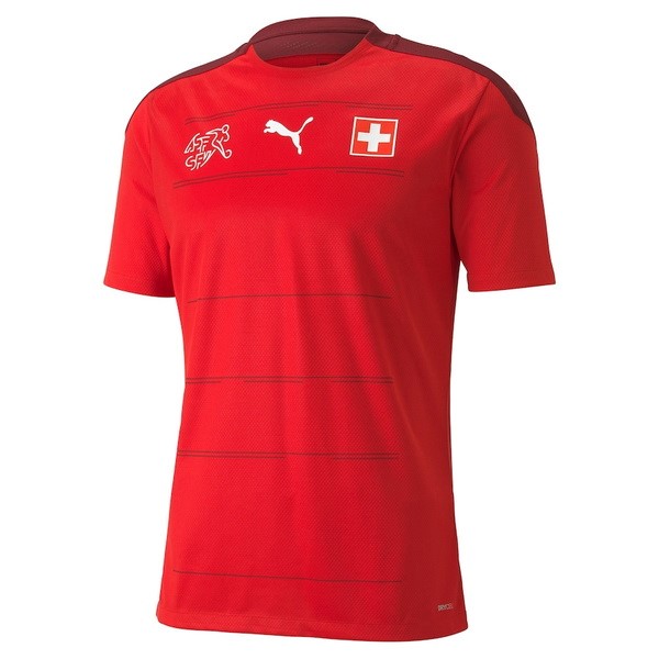 Thailande Maillot Football Suisse Domicile 2020 Rouge